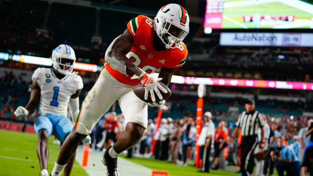 Miami Hurricanes Wide Receiver